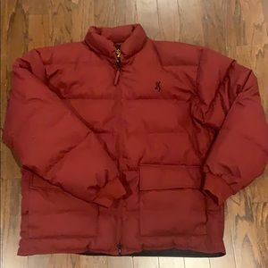 Large down Browning jacket